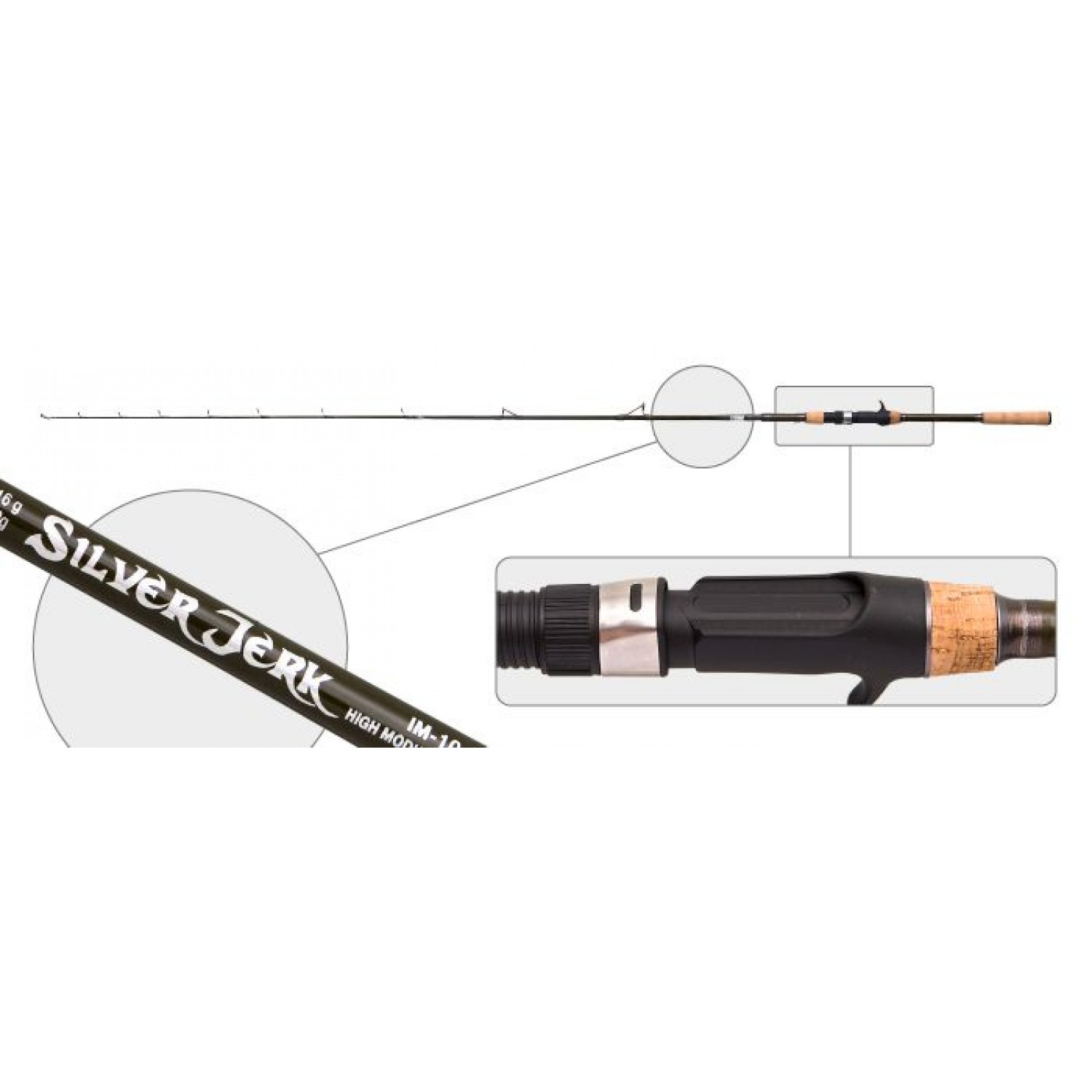 Покупка Спиннинг SURF MASTER Silver Jerk 1,9м. 20-120 гр. в Минске Беларуси